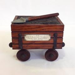 Mining Car Box Gift to Prince Albert Edward of Wales, King Edward VII
