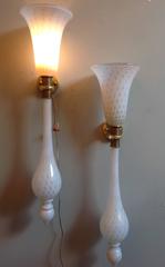 Pair of Murano Glass Sconces