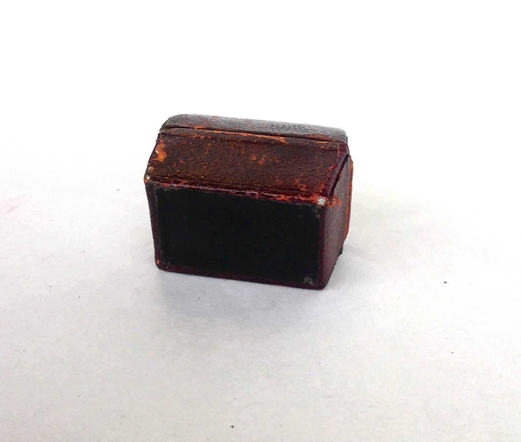 Gladstone Bag Traveling Inkwell Late 19th Century For Sale 2