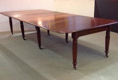 Mahogany Dining Table, England, Late 19th Century