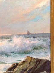 Squall Large Oil Painting by William Cutts, Canada