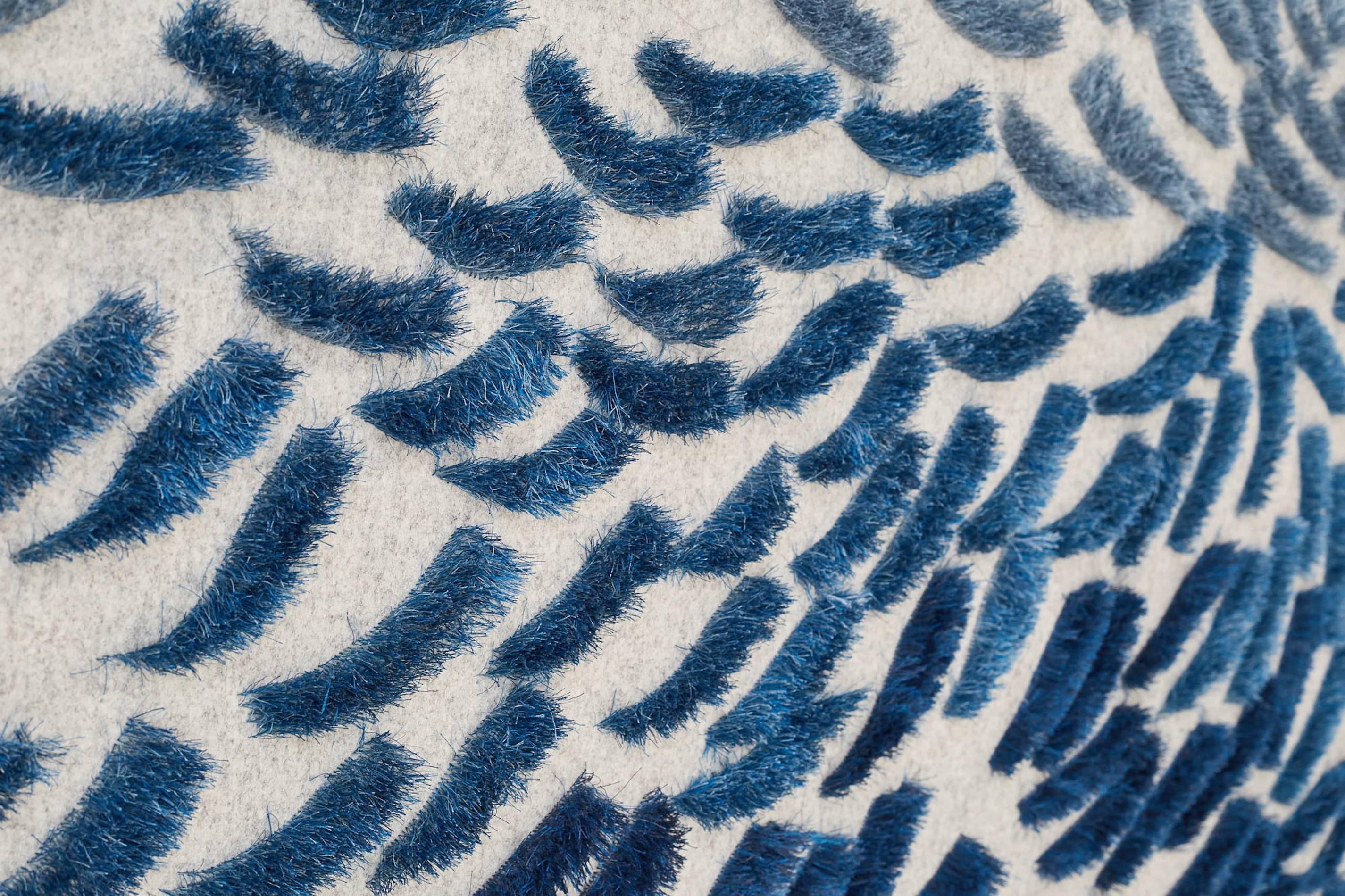 Great Britain (UK) Murmuration, a Large-Scale Textile Wall Hanging by Anna Gravelle