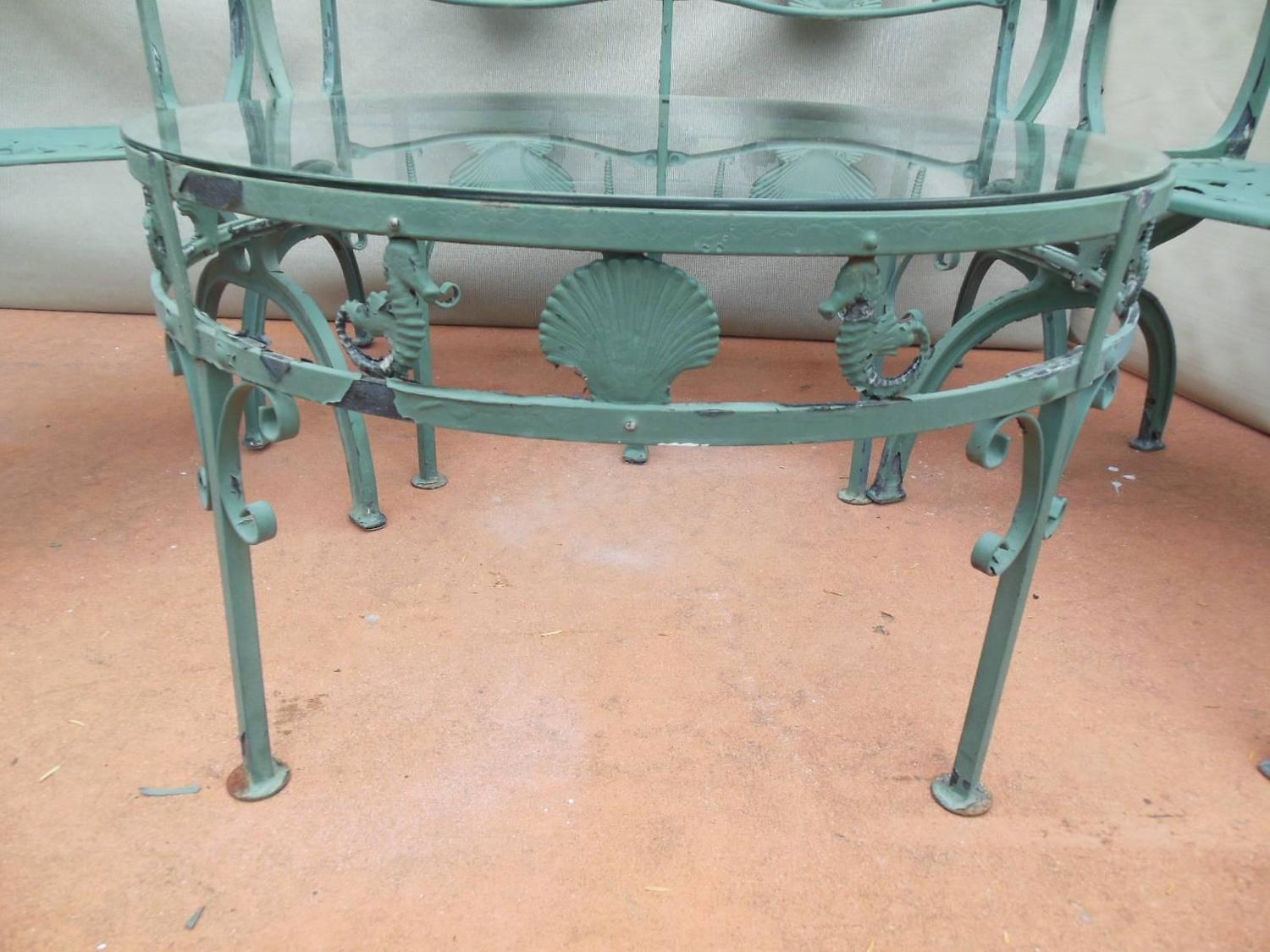 Molla Vintage FourPiece Patio Set For Sale at 1stdibs