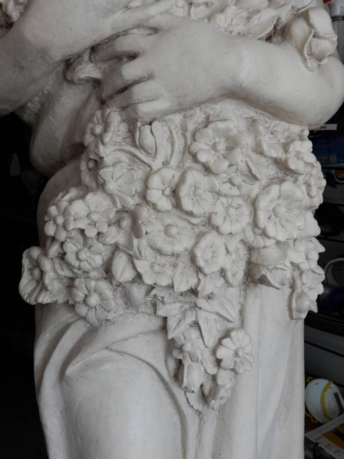 American Decorative Statue of Flora For Sale
