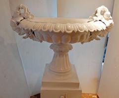 Garden Urn, Tall Victorian Cast Iron