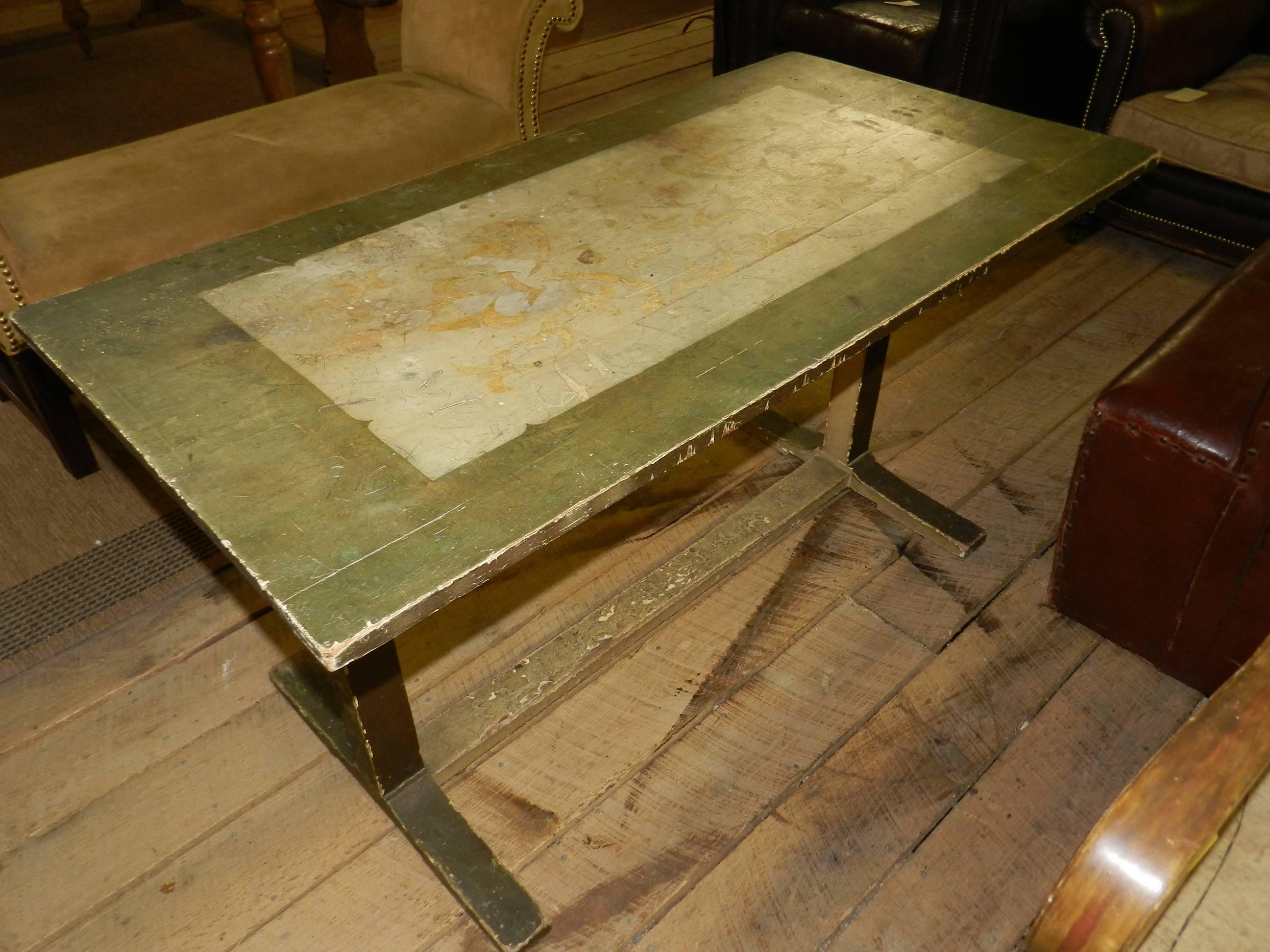 Gustavian Scandinavian Painted Table