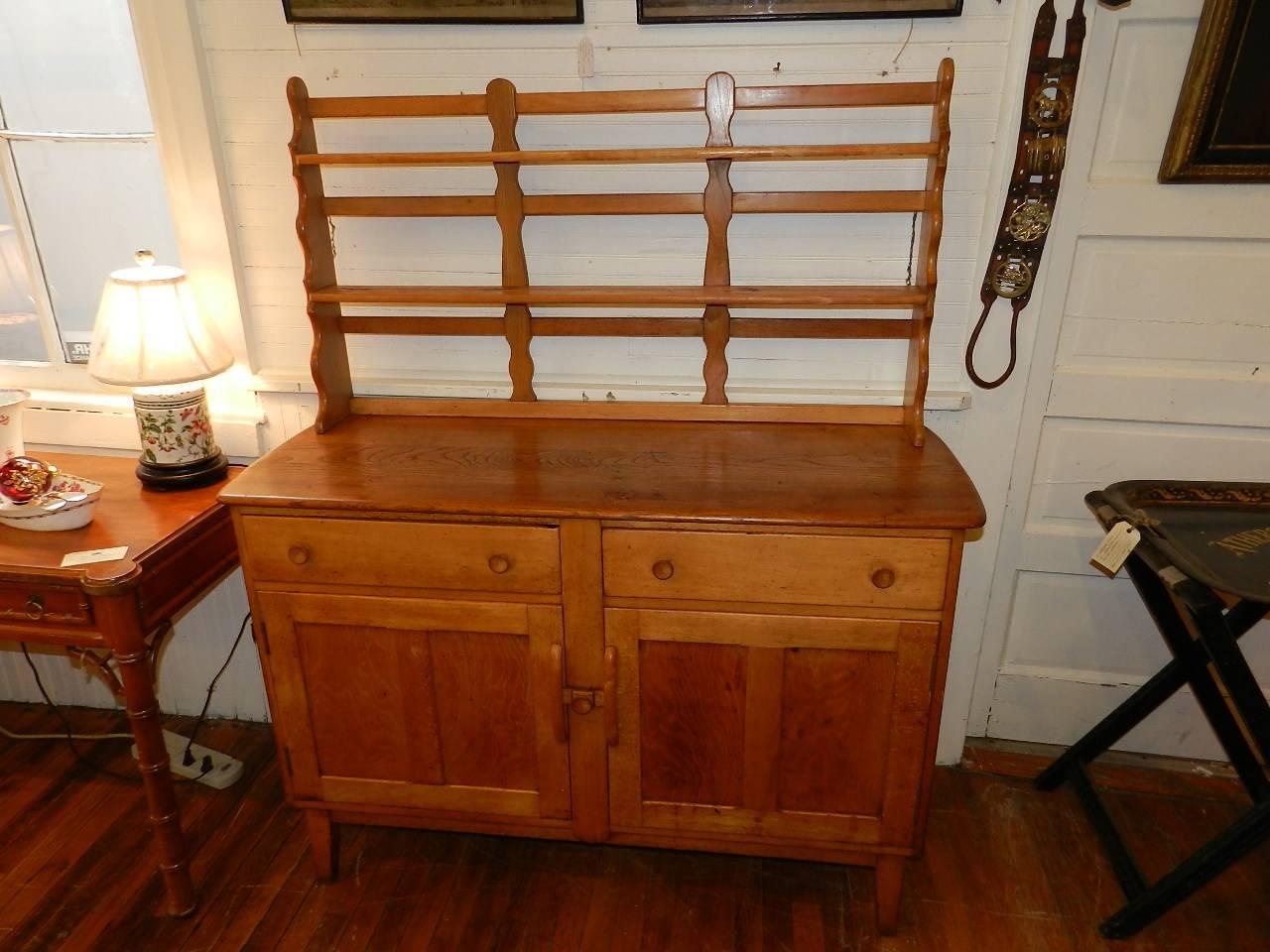 1960s oak dresser by Ercol. All original. Plate rack is detachable.