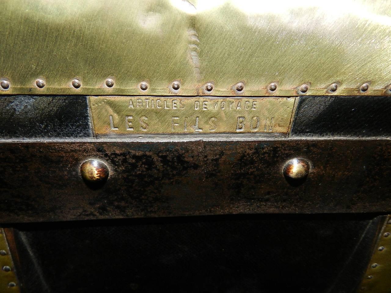 French Shipping Trunk 1