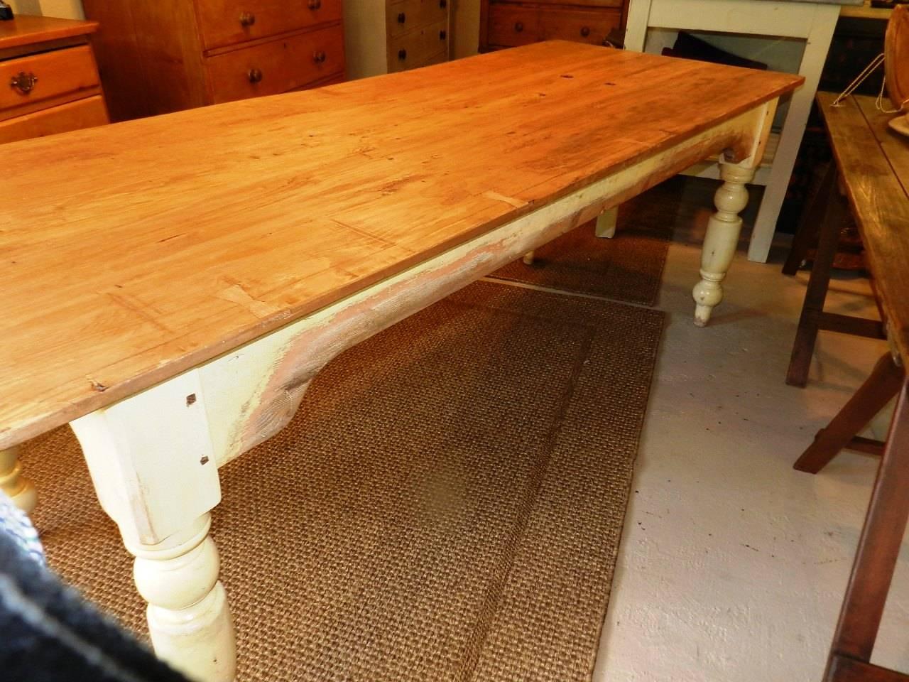 Painted Pine Farm Table 1