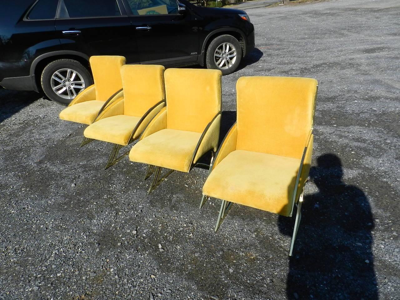 American Set of Mid-Century Armchairs