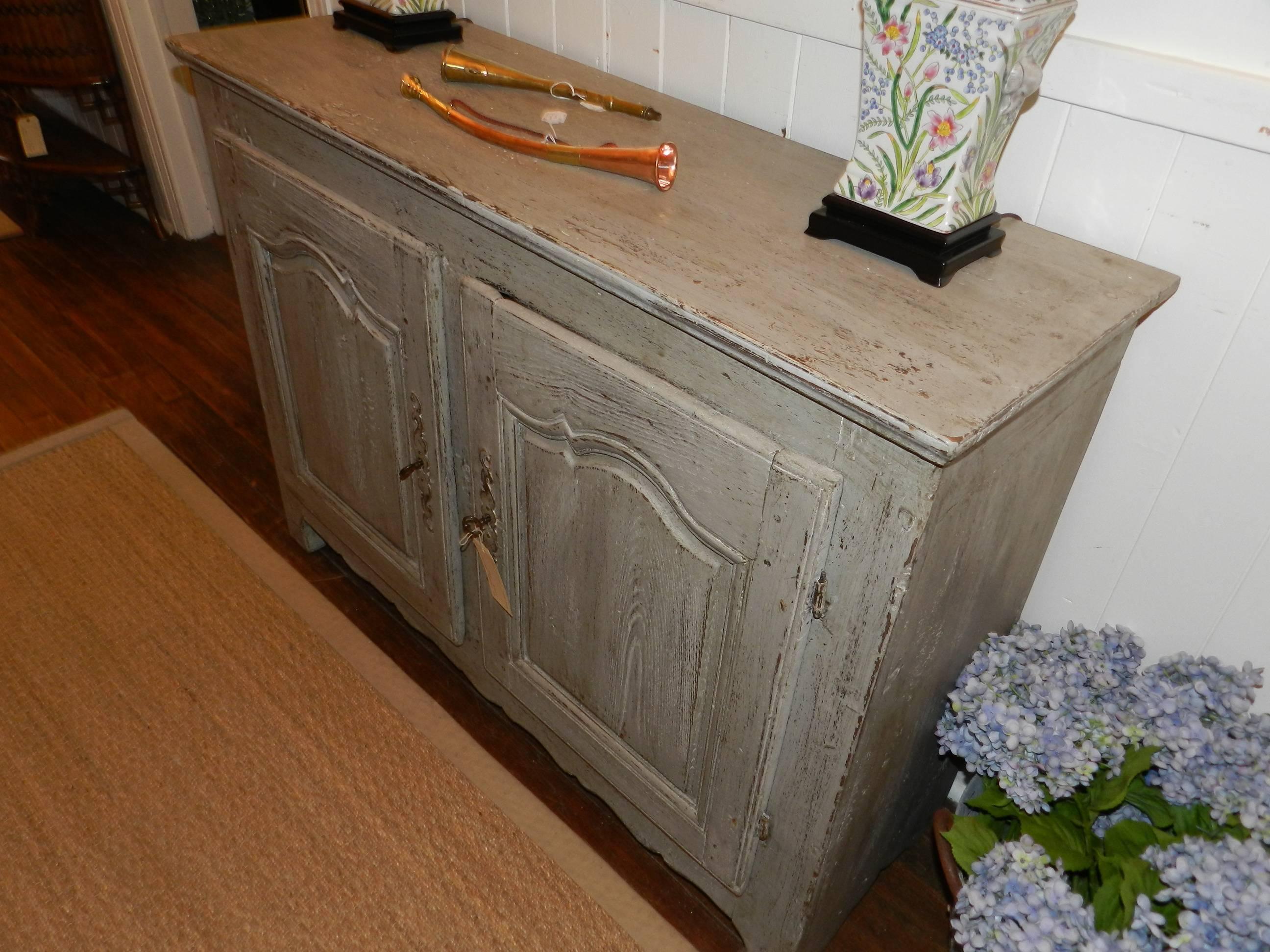 Oak French Cabinet