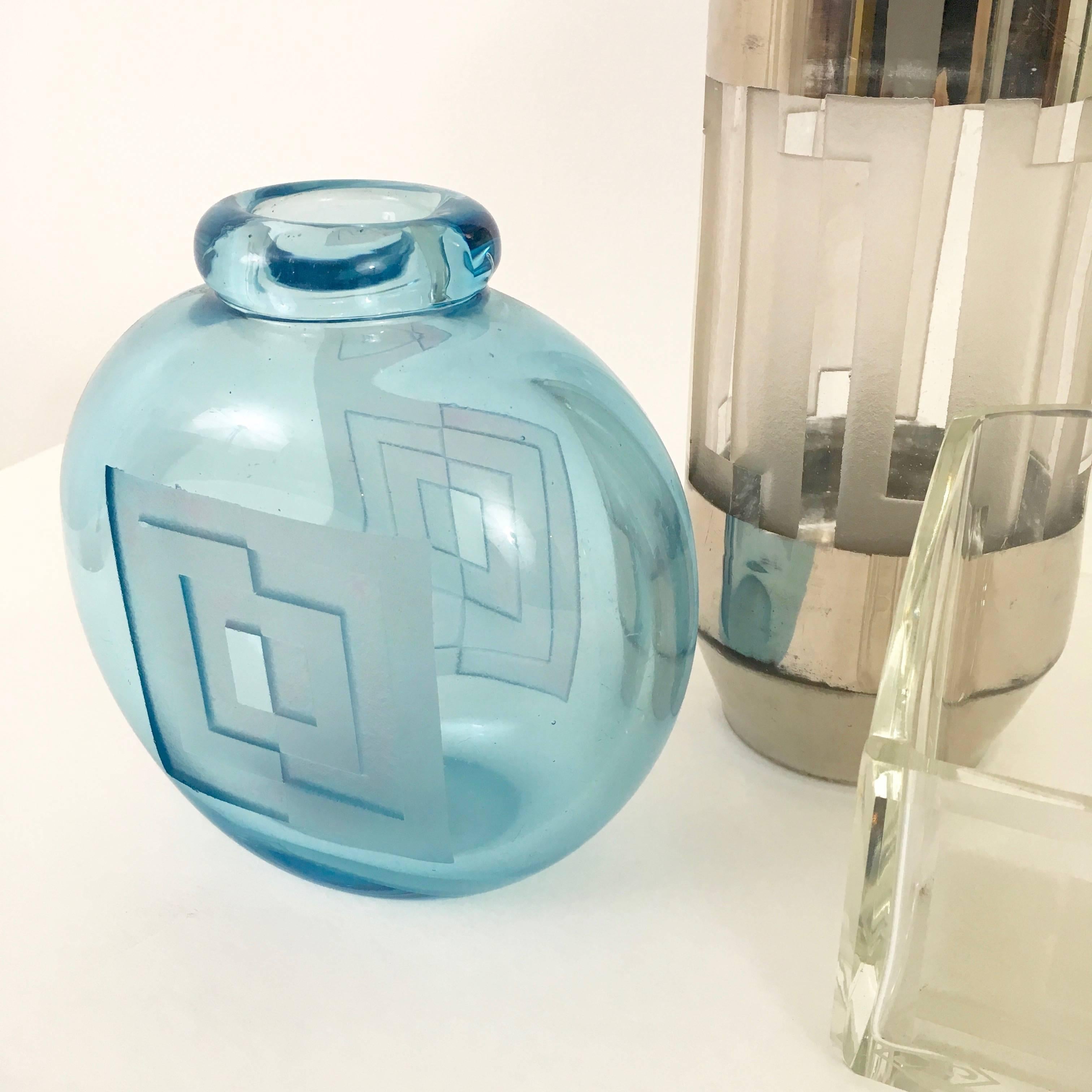 Jean Luce, Rare Collection of Vases In Excellent Condition For Sale In Los Angeles, CA