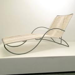 Walter Lamb Bronze "S" Arm Chaise