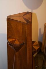 Czech Cubist Rare Pedestal