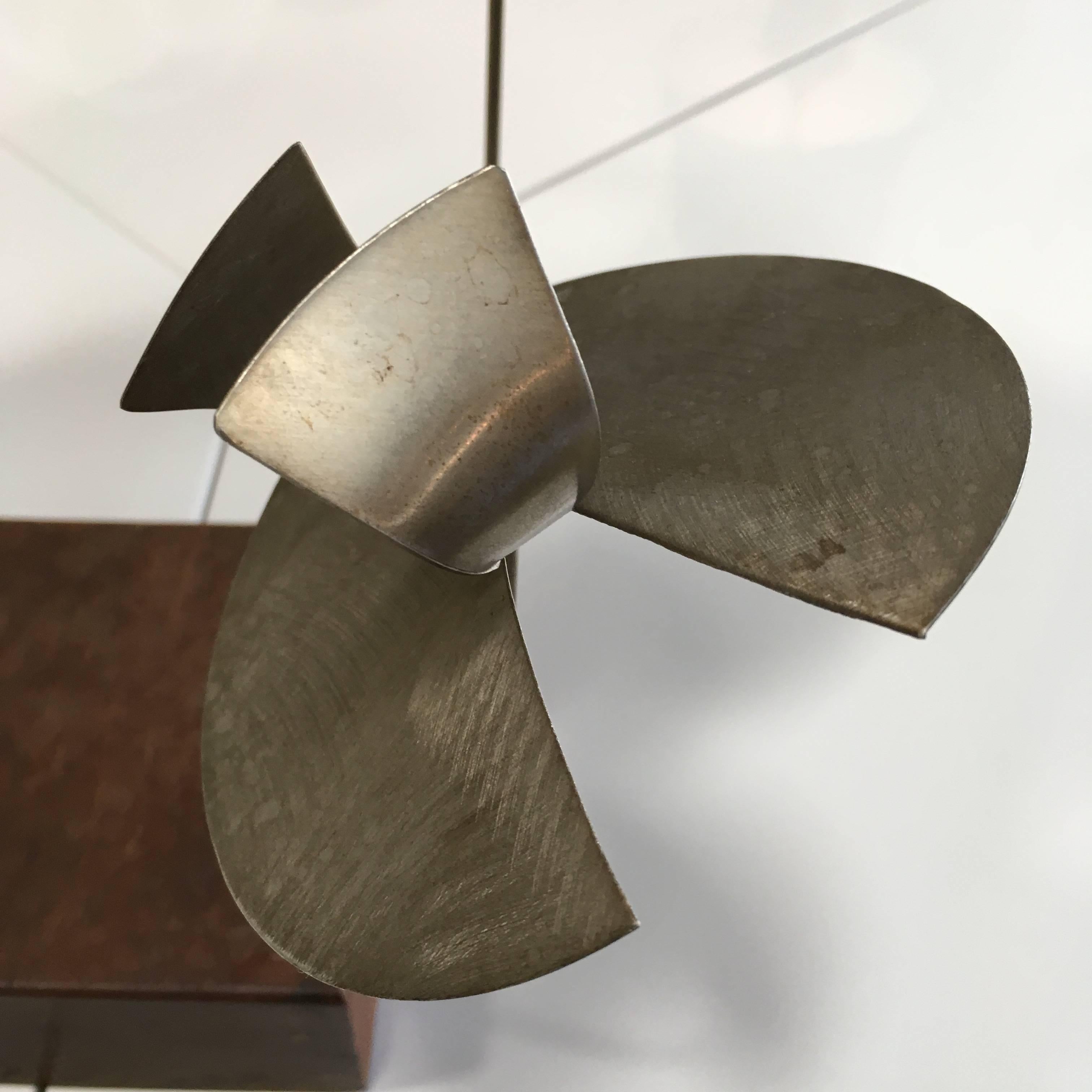 Kinetic Harry Bertoia Sculpture In Excellent Condition For Sale In Los Angeles, CA