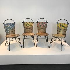 John Vesey Rare "Basket" Chairs