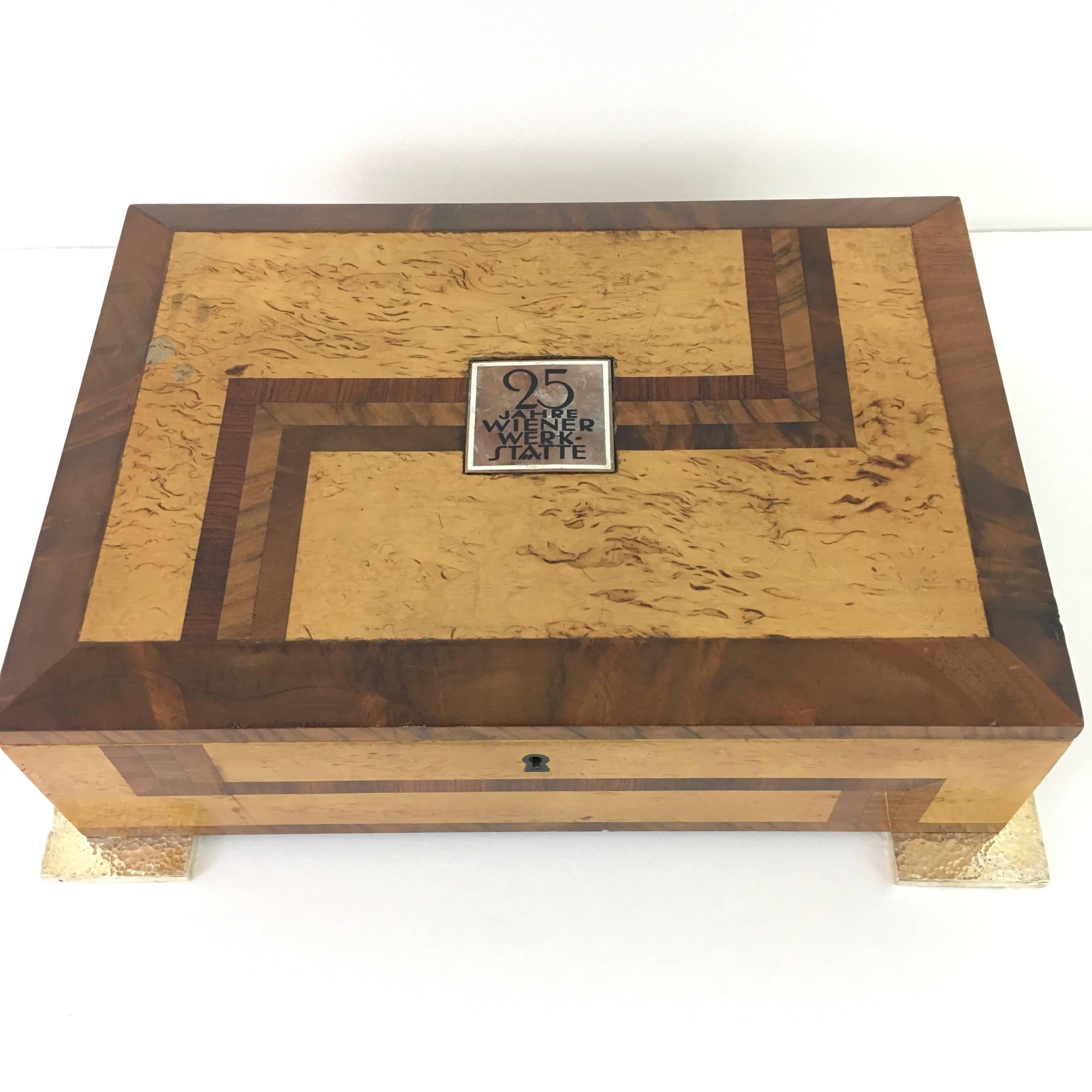 Josef Hoffmann for Wiener Werkstatte Rare Chest In Excellent Condition For Sale In Los Angeles, CA