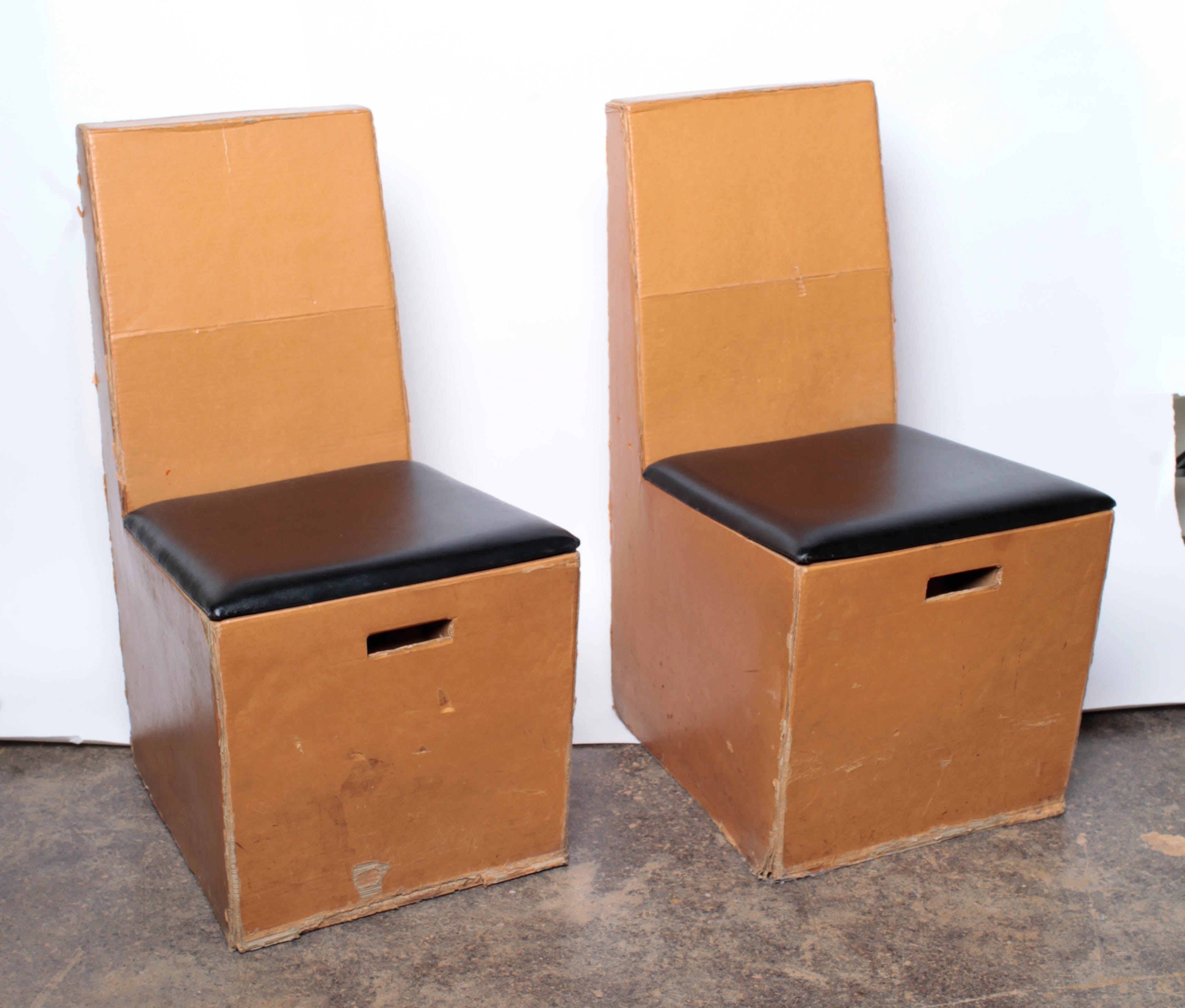 Four Frank Gehry for R23 Restaurant Dining Chairs For Sale
