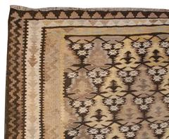 Early 20th Century Qazvi Kilim Runner