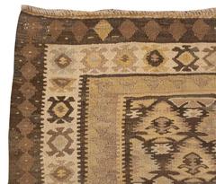 Beautiful Early 20th Century Qazvin Kilim Runner