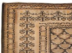 Beautiful Early 20th Century Qazvin Kilim