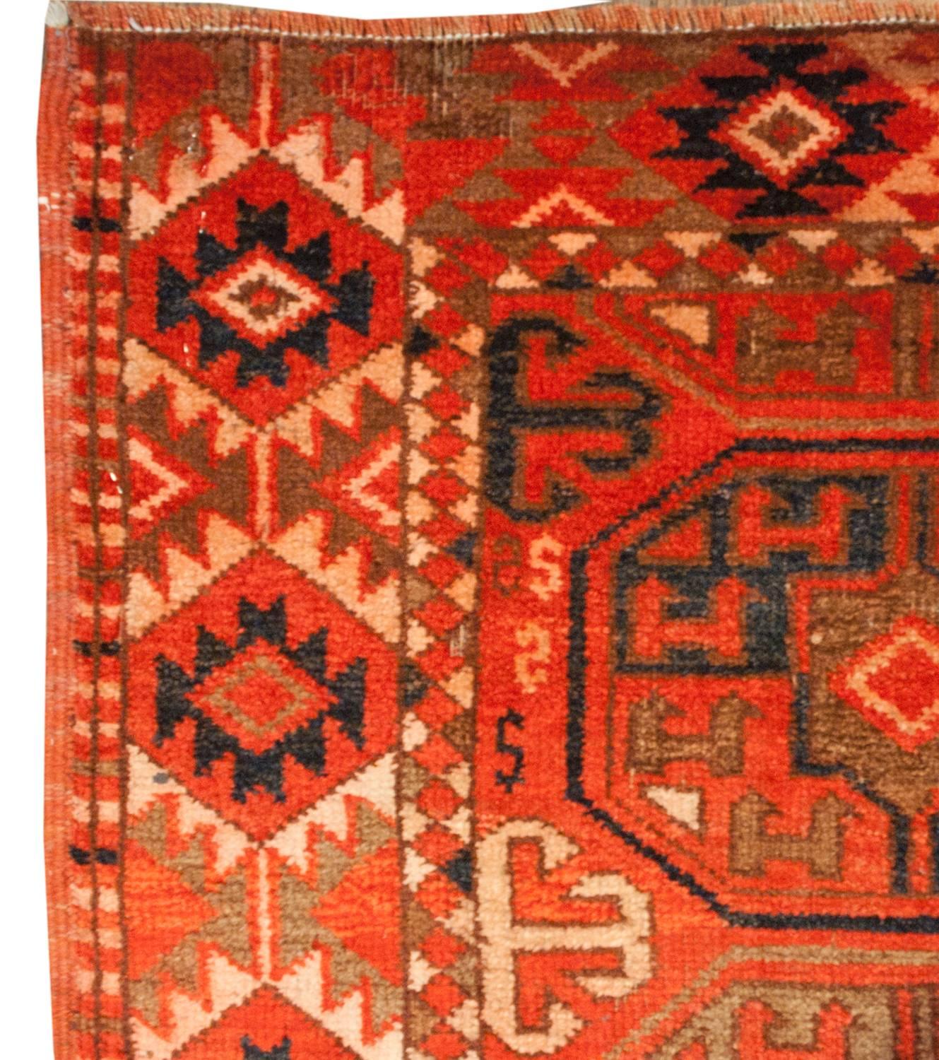 Asian Exceptional Early 20th Century Ersari Rug For Sale