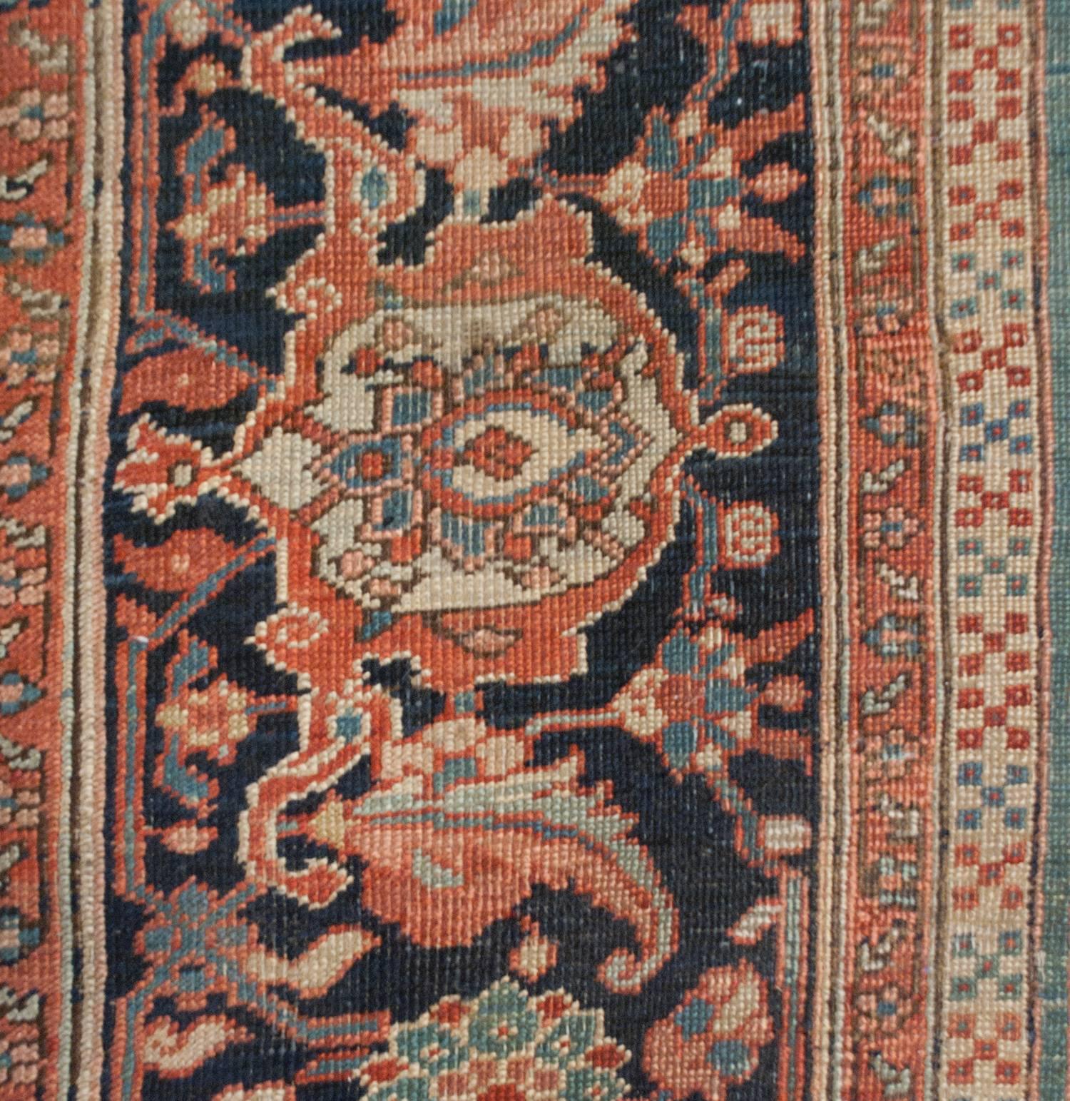 Incredible 19th Century Serapi Rug In Good Condition For Sale In Chicago, IL
