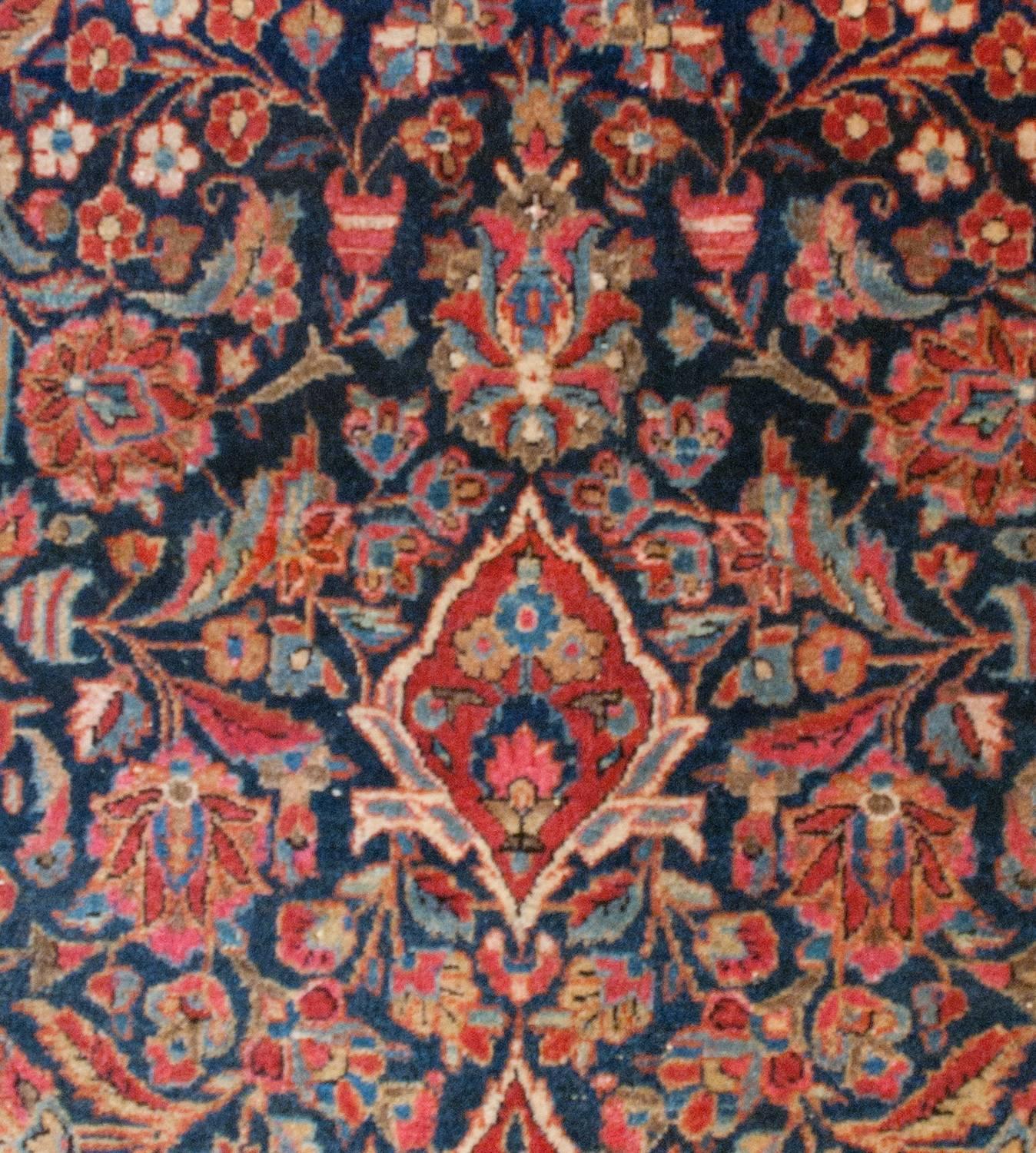 Persian Outstanding Early 20th Century Kashan Rug For Sale