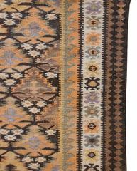Wonderful Early 20th Century Qazvin Kilim