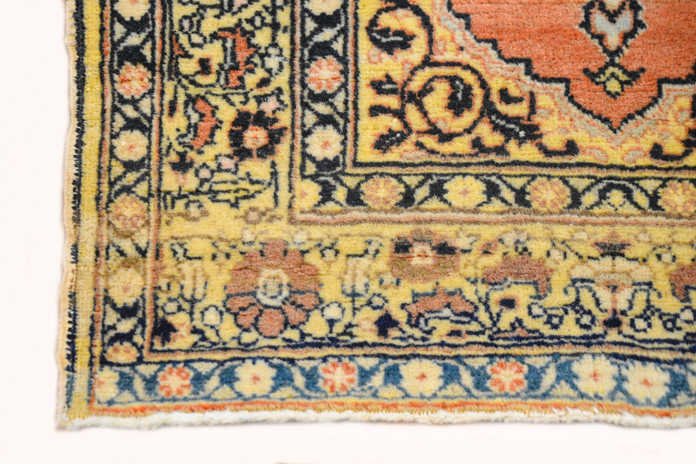 Asian Rare 19th Century Tabriz Rug