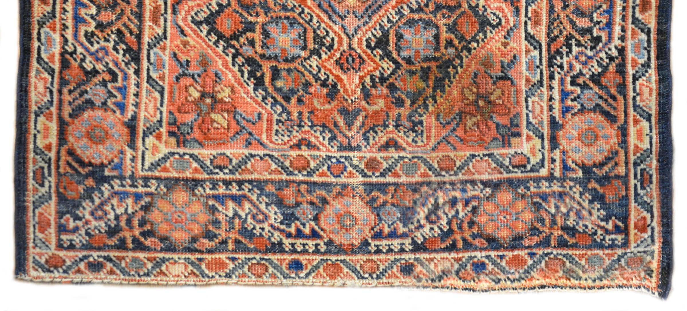 Persian Rare 1910 Sarouk Farahan Sample For Sale