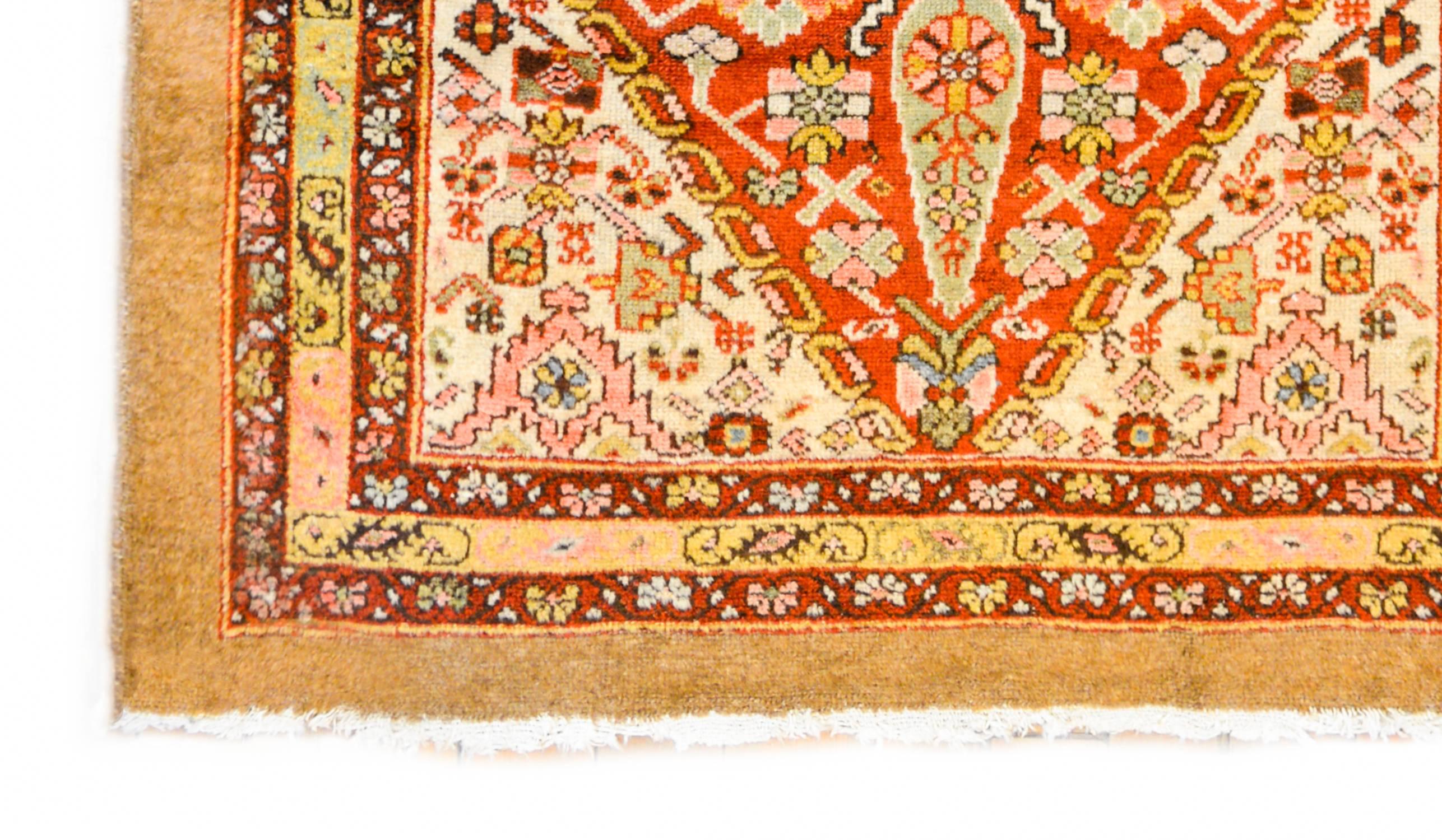 Persian Extraordinary 19th Century Serab Rug For Sale