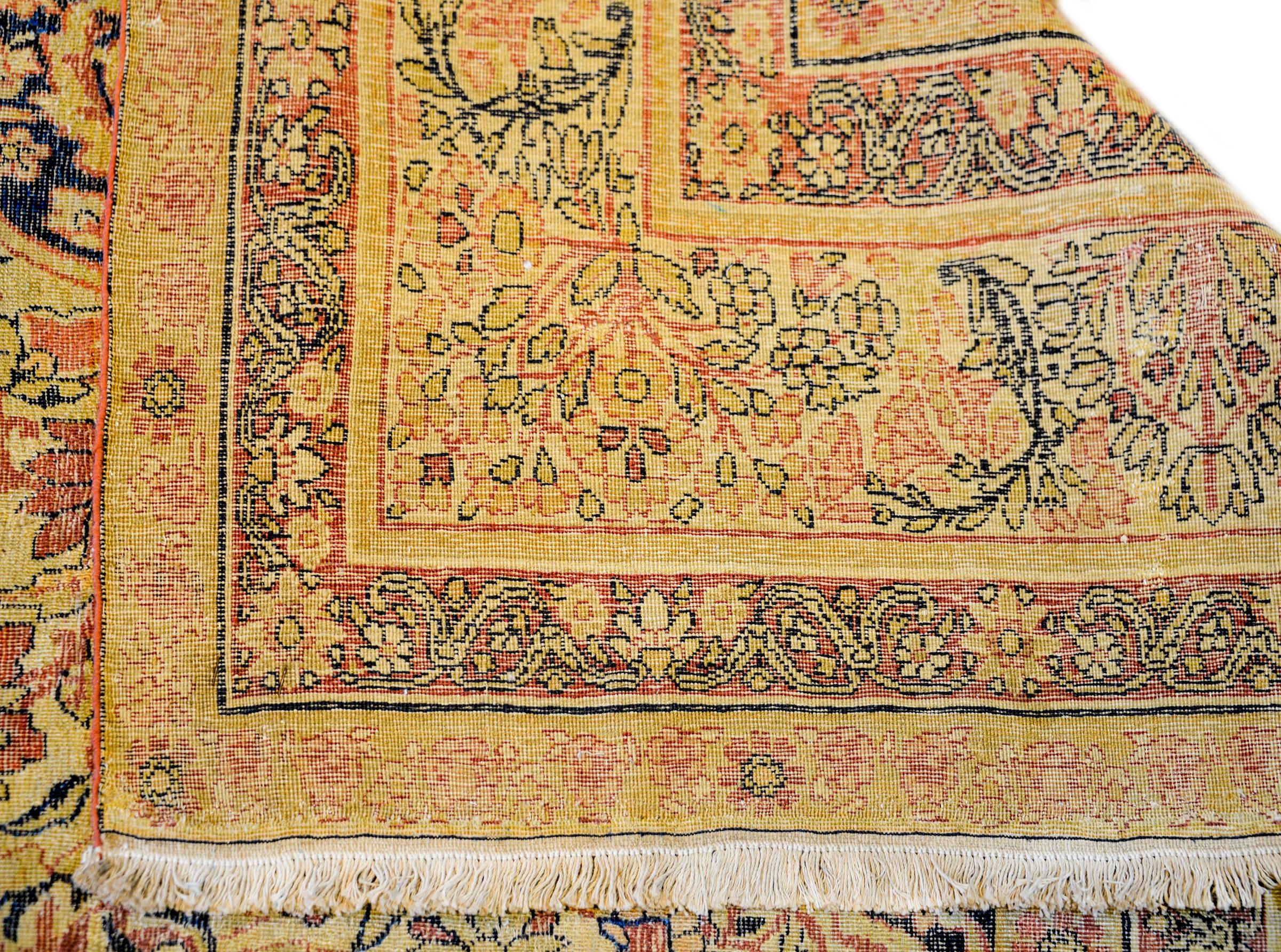 Extraordinary 19th Century Kermanshah Rug In Good Condition In Chicago, IL