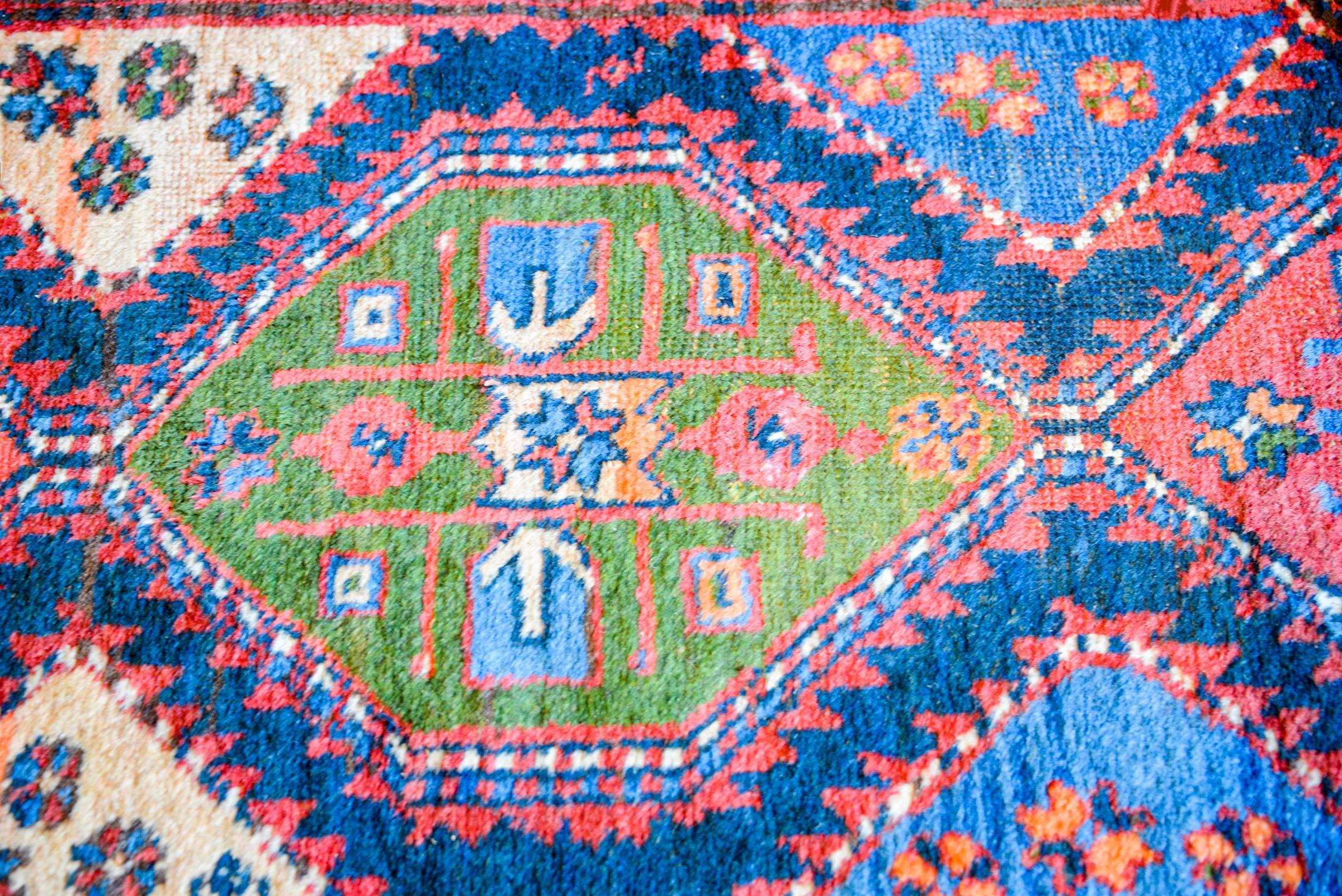 Asian Early 20th Century Azari Runner For Sale