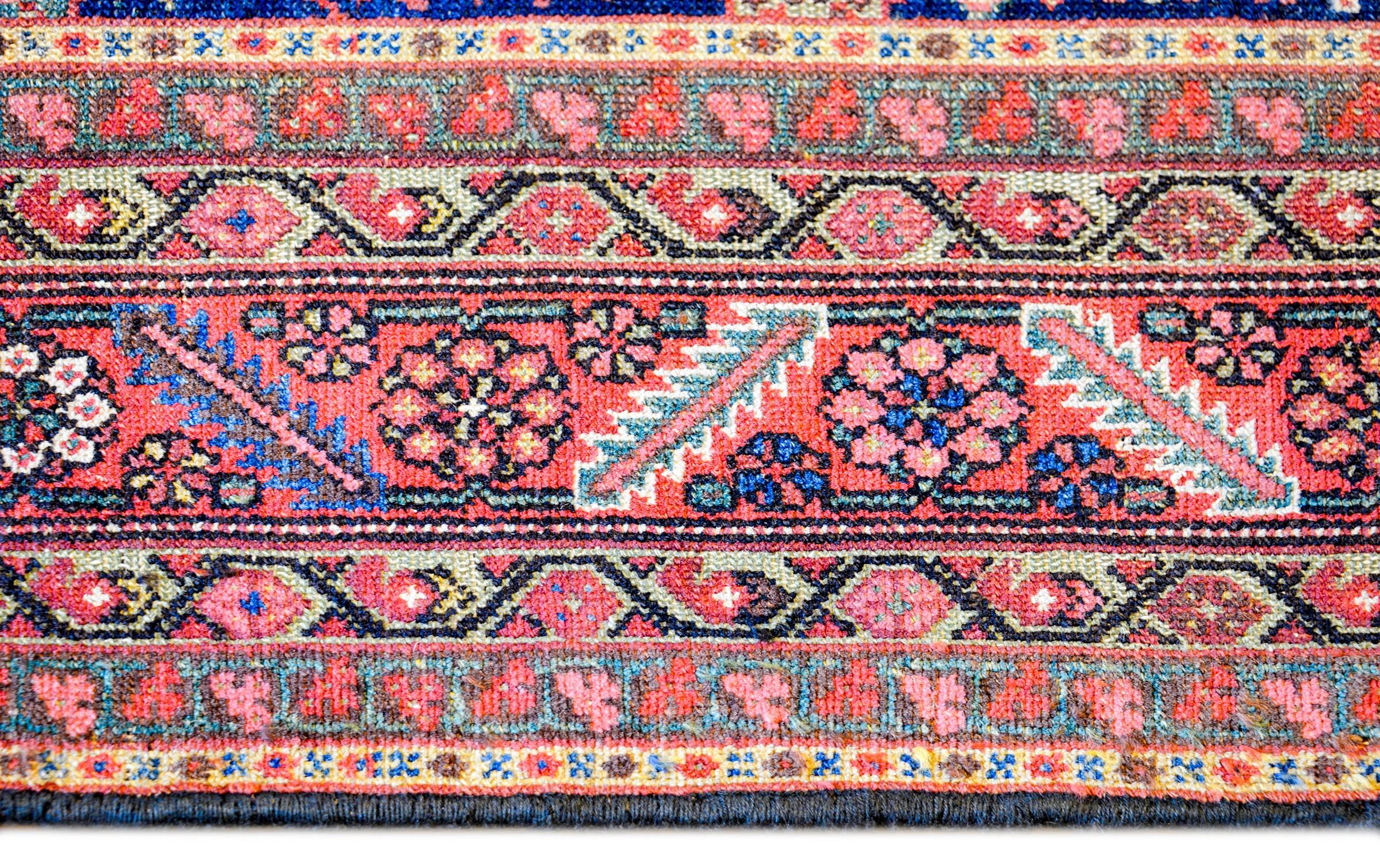 Persian Exceptional Early 20th Century Malayar Herati Rug For Sale