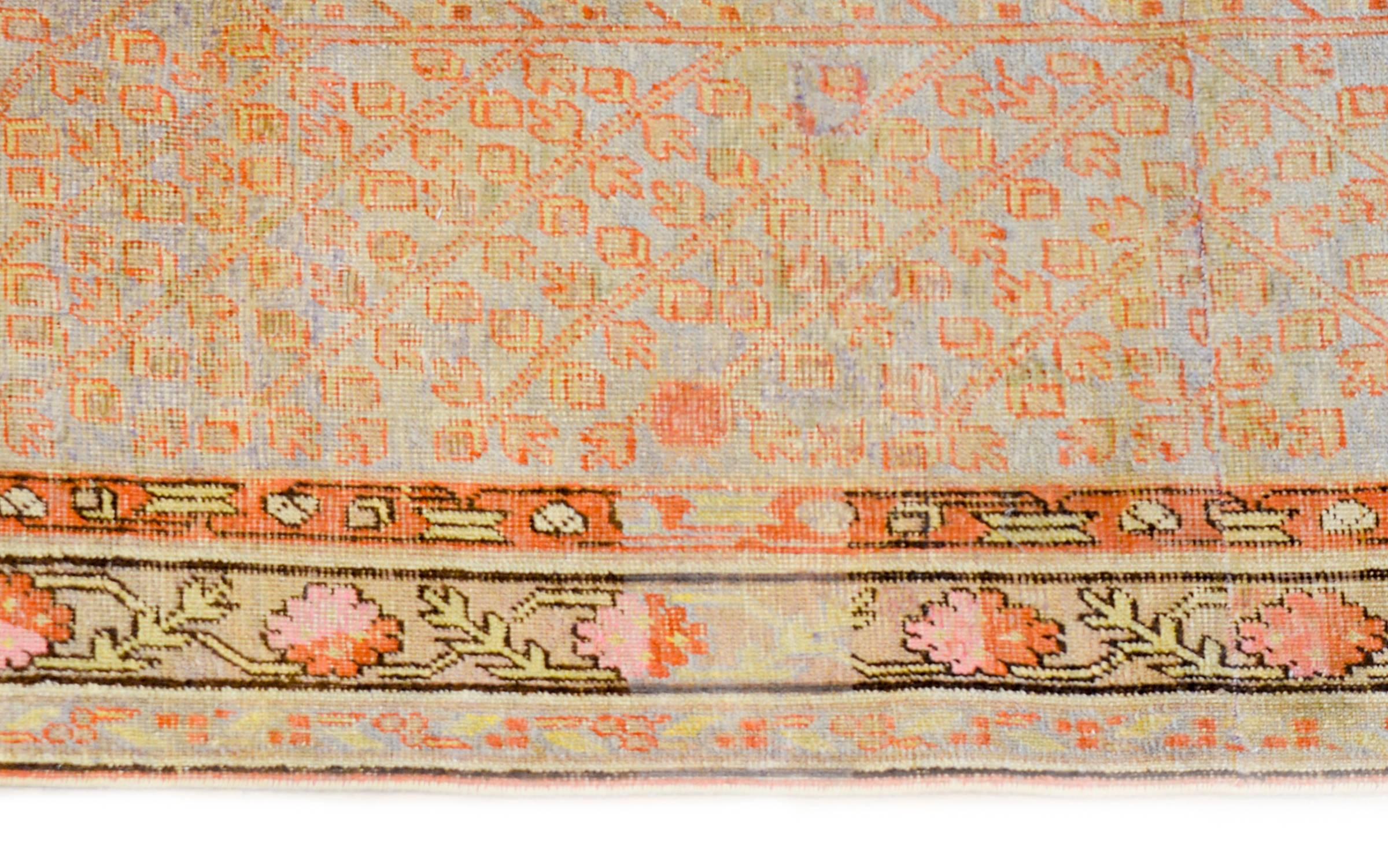 Central Asian Rare Early 20th Century Khotan Rug For Sale