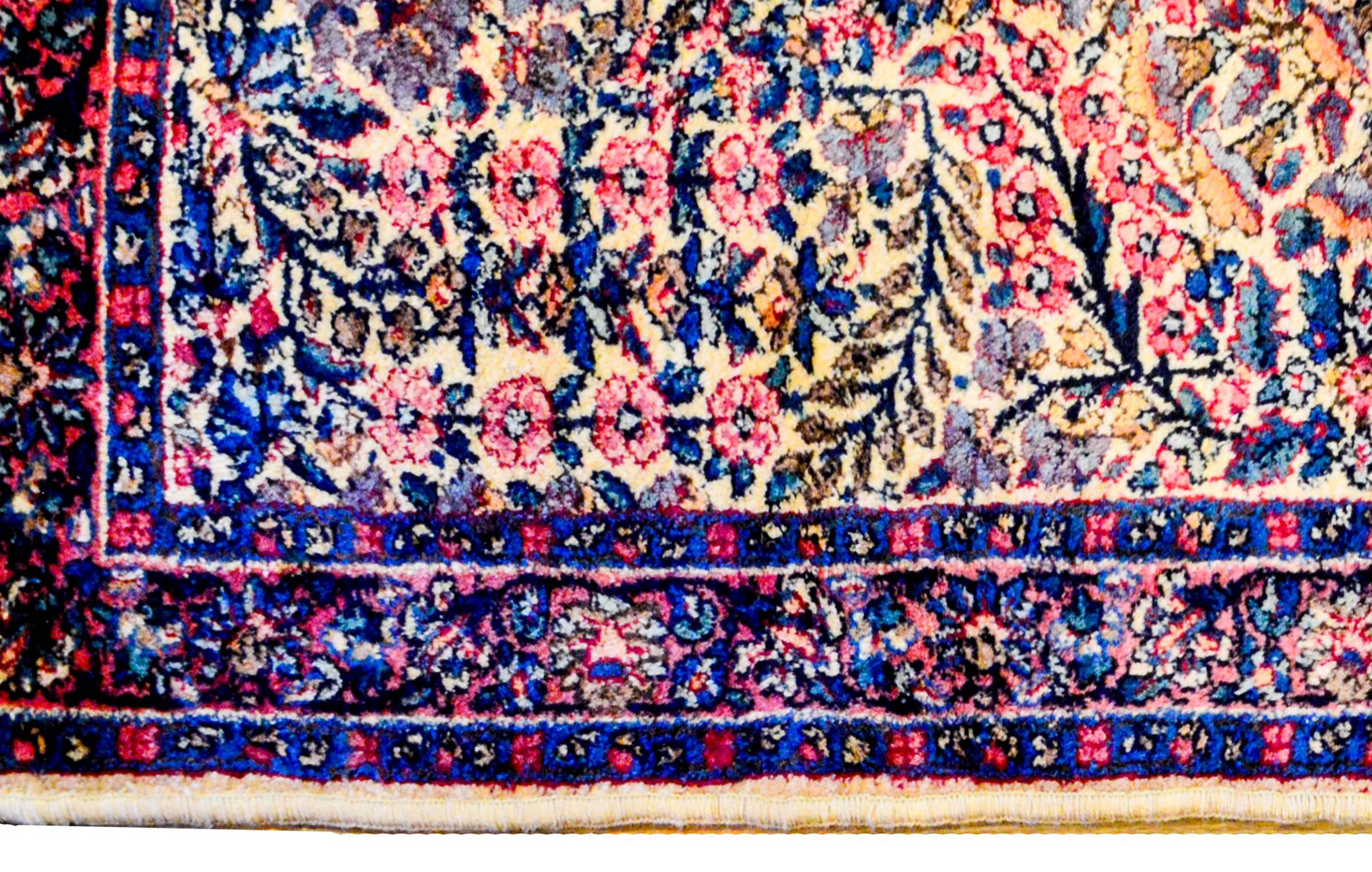 Persian Wonderful Early 20th Century Kirman Rug For Sale