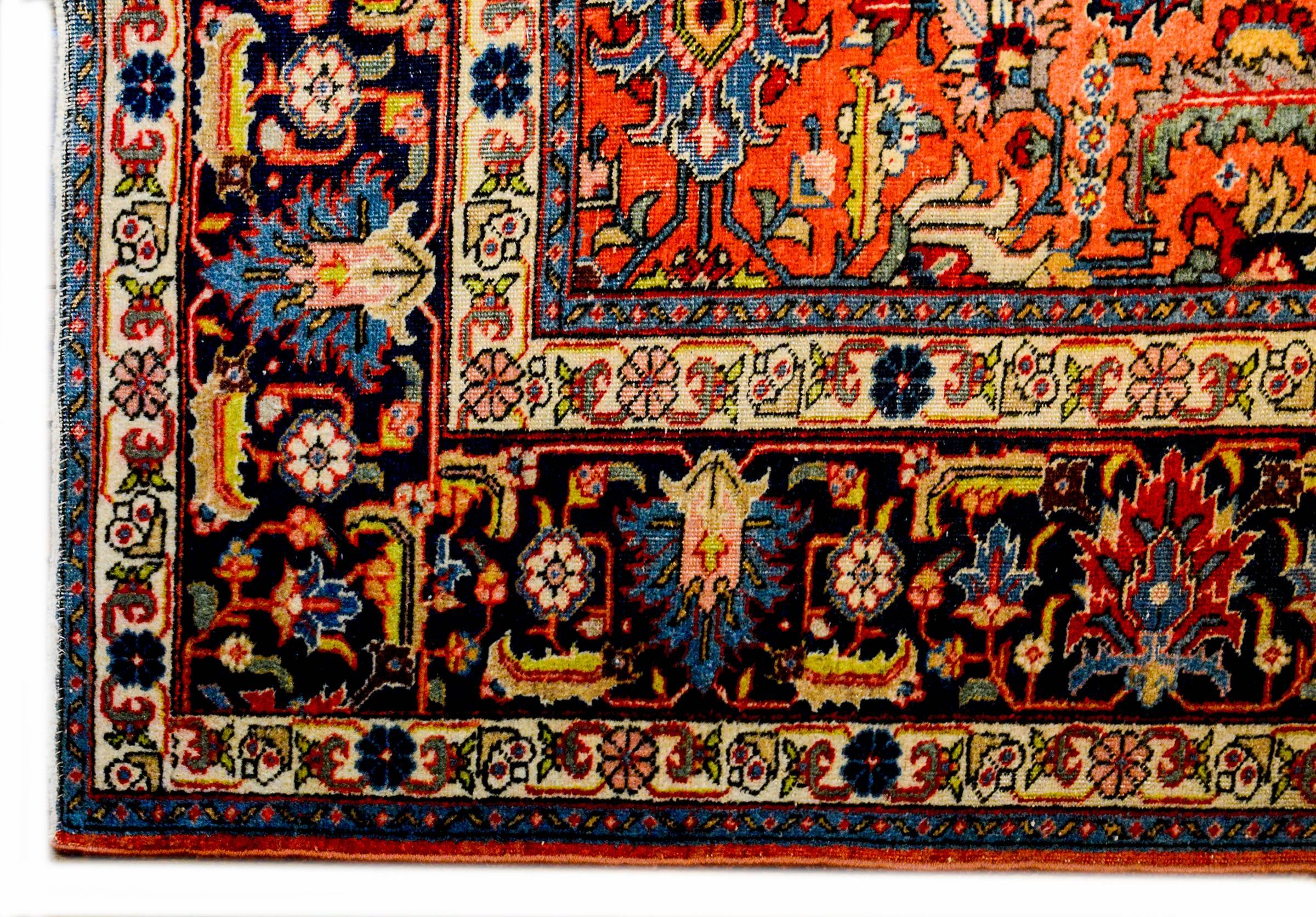 Vegetable Dyed Early 20th Century Tabriz Rug