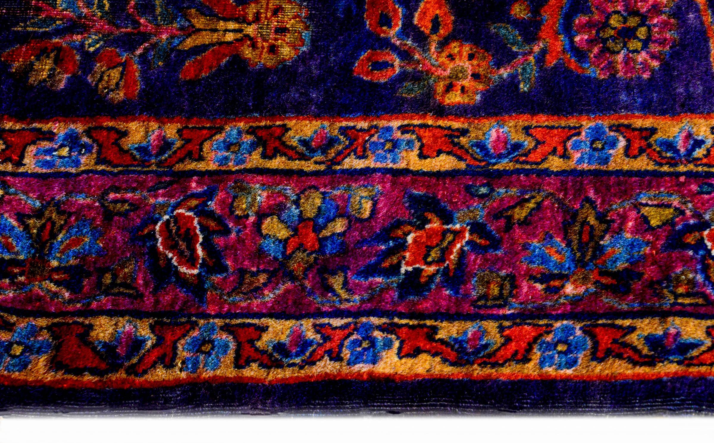 Sarouk Farahan Early 20th Century Yazd Rug For Sale