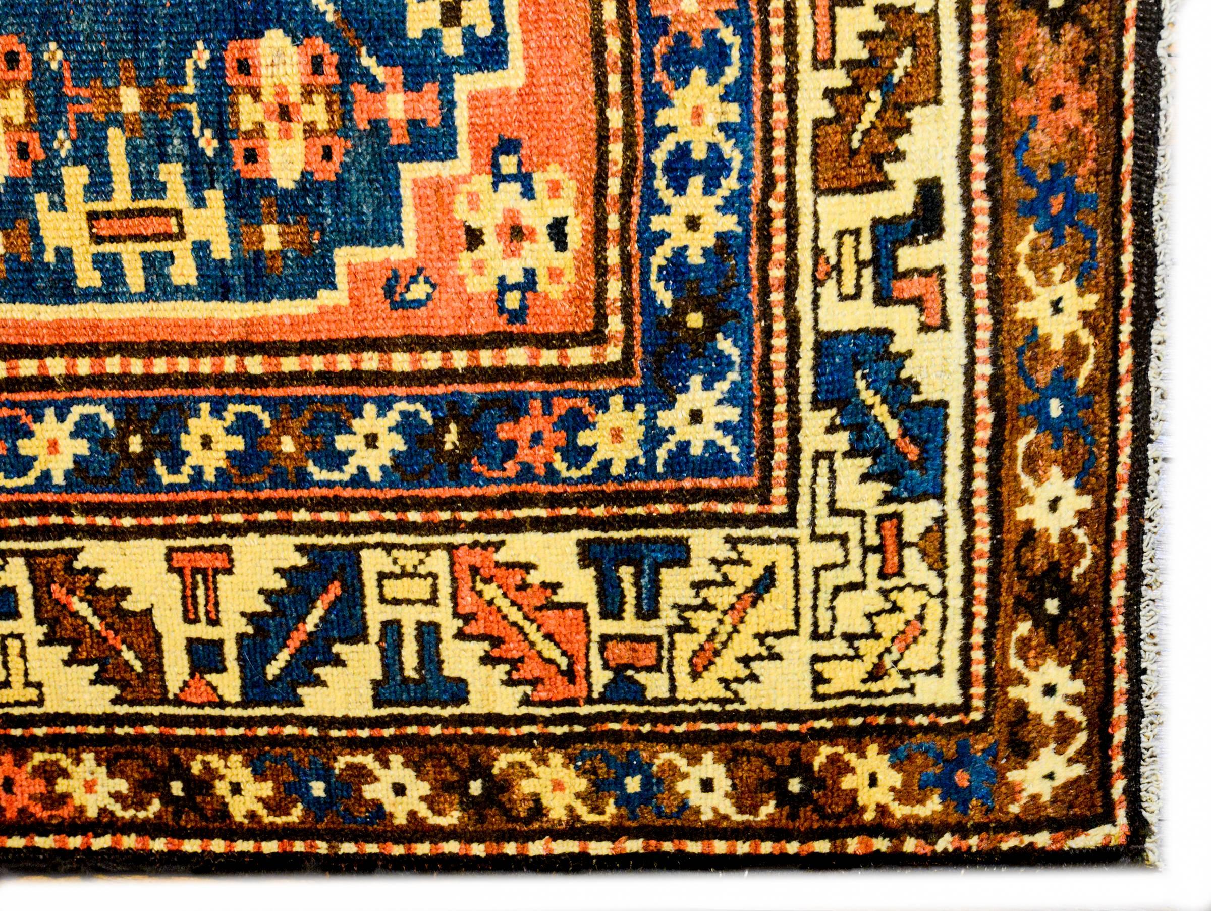 Vegetable Dyed North West Persian Runner, circa 1900