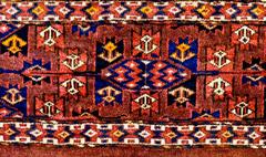 Beautiful 19th Century Yamut Rug