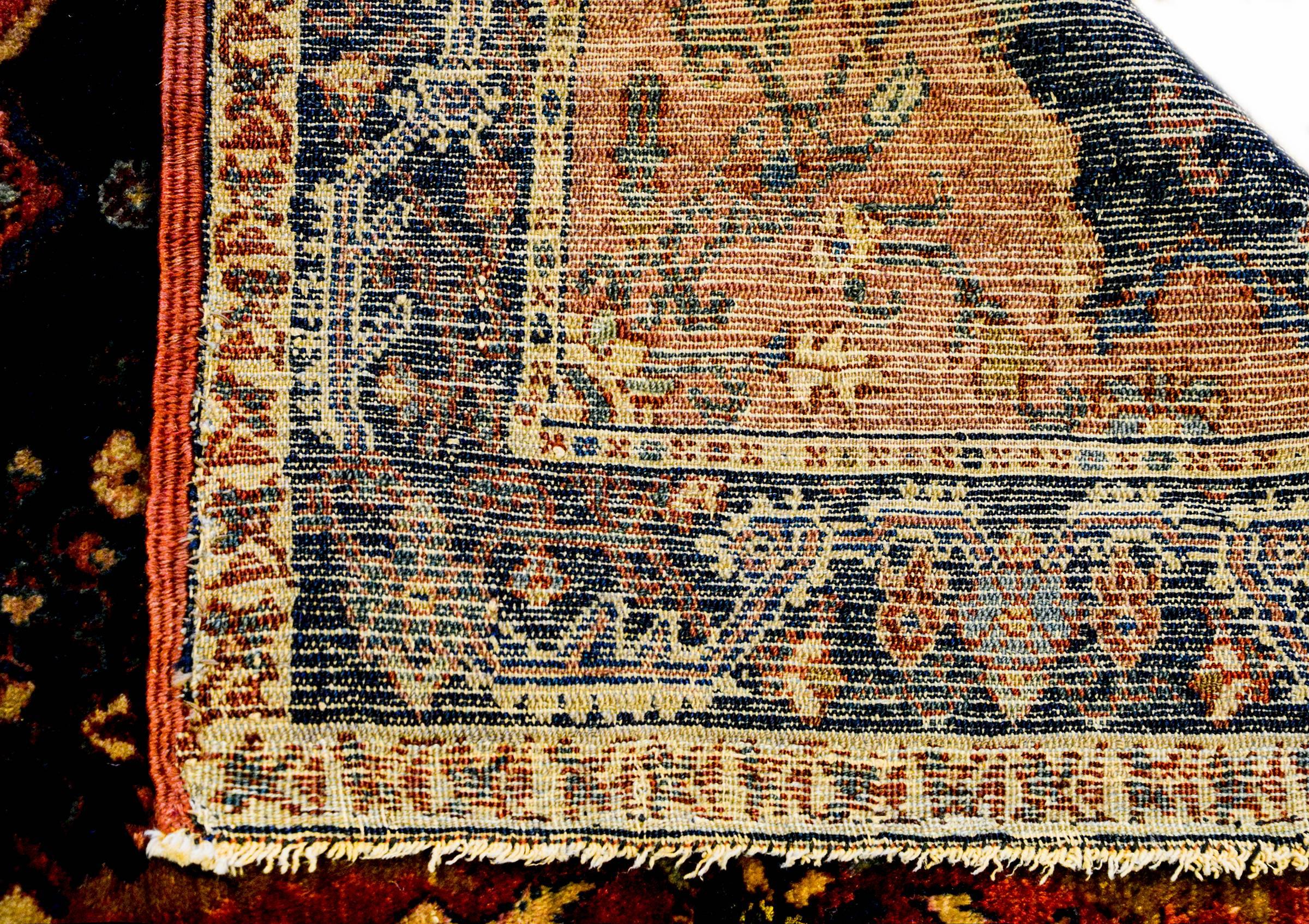 Incredible 19th Century Mission Malayer Rug In Good Condition In Chicago, IL