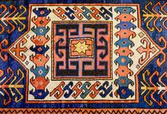 Wonderful 19th Century Kazak Rug