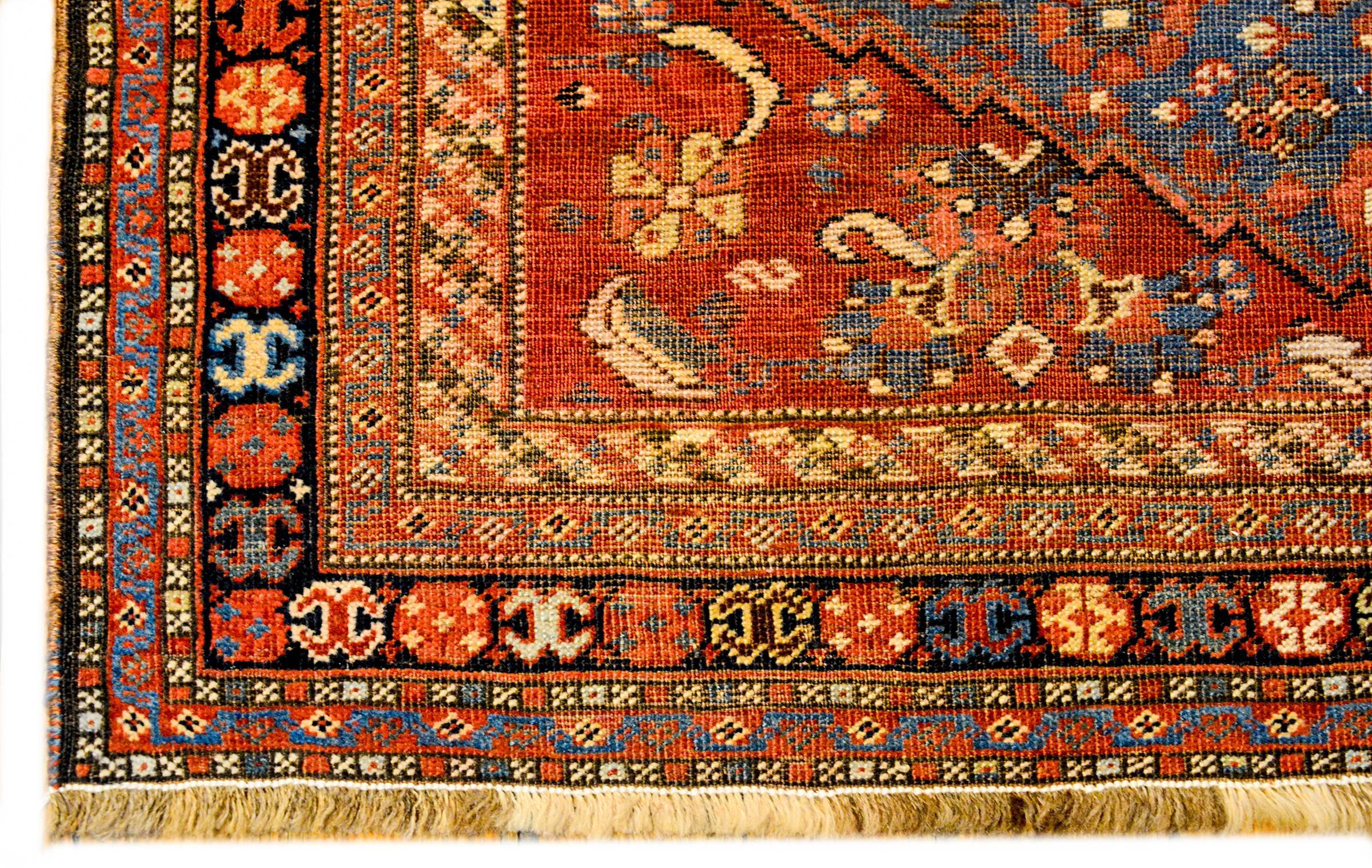Persian Outstanding 19th Century Qashqai Rug