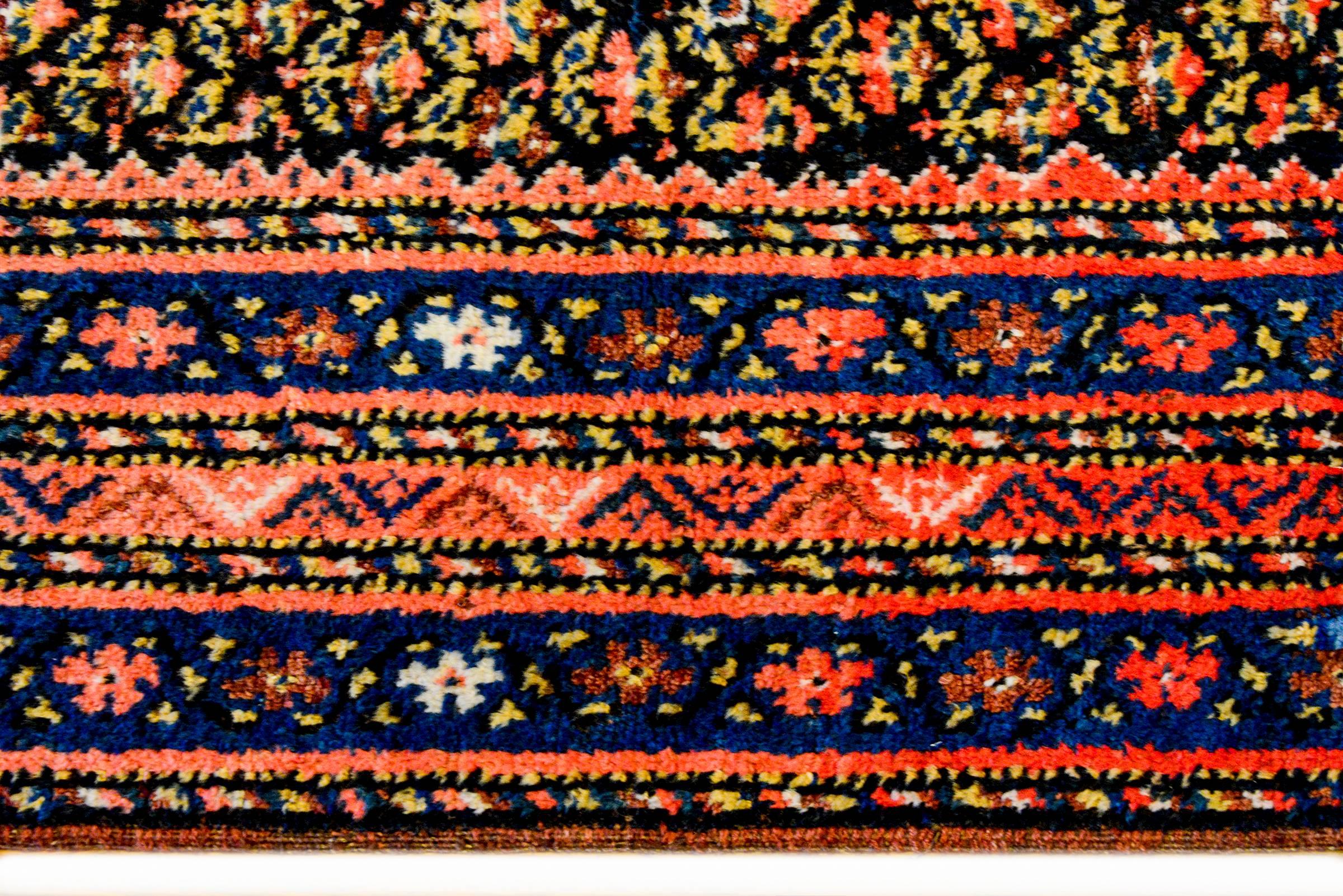 Vegetable Dyed Early 20th Century Turkmenistan Rug