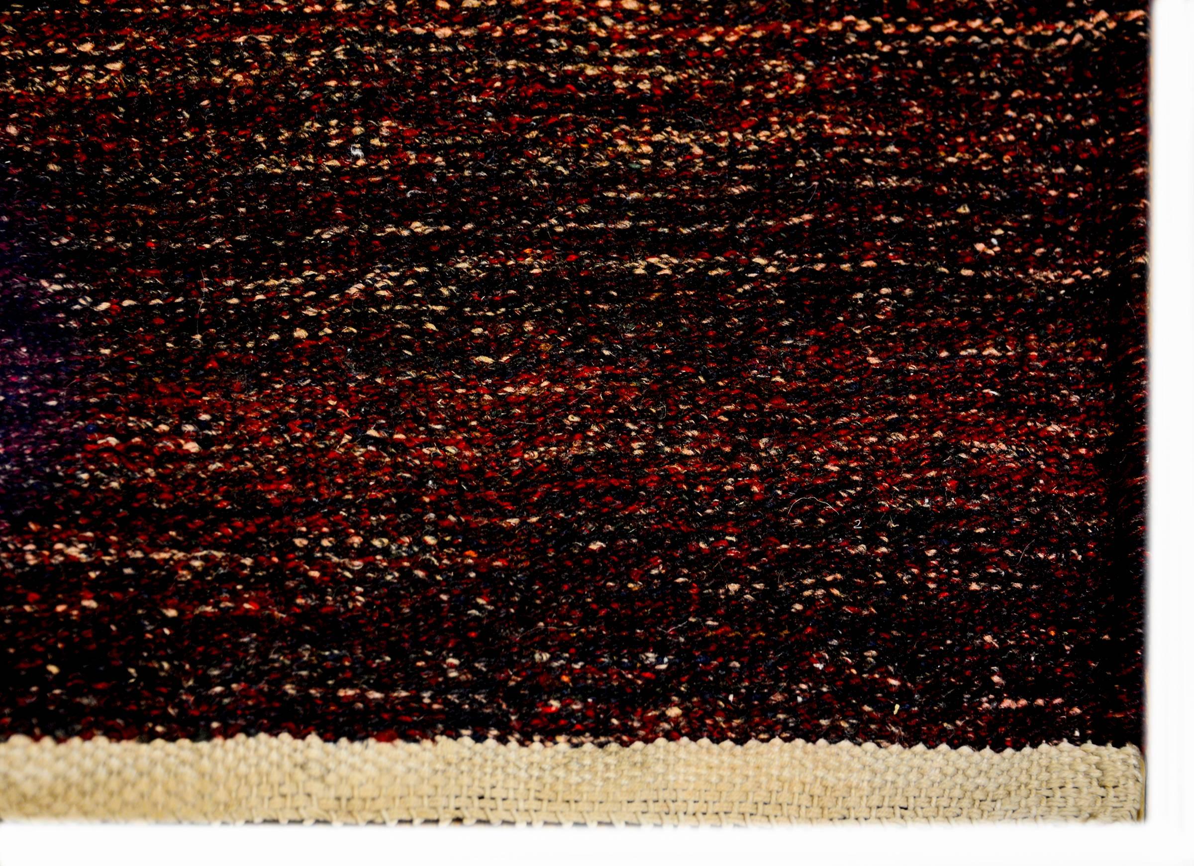 Shahsavan-Kelim-Teppich aus der Mitte des 20. Jahrhunderts im Zustand „Gut“ im Angebot in Chicago, IL