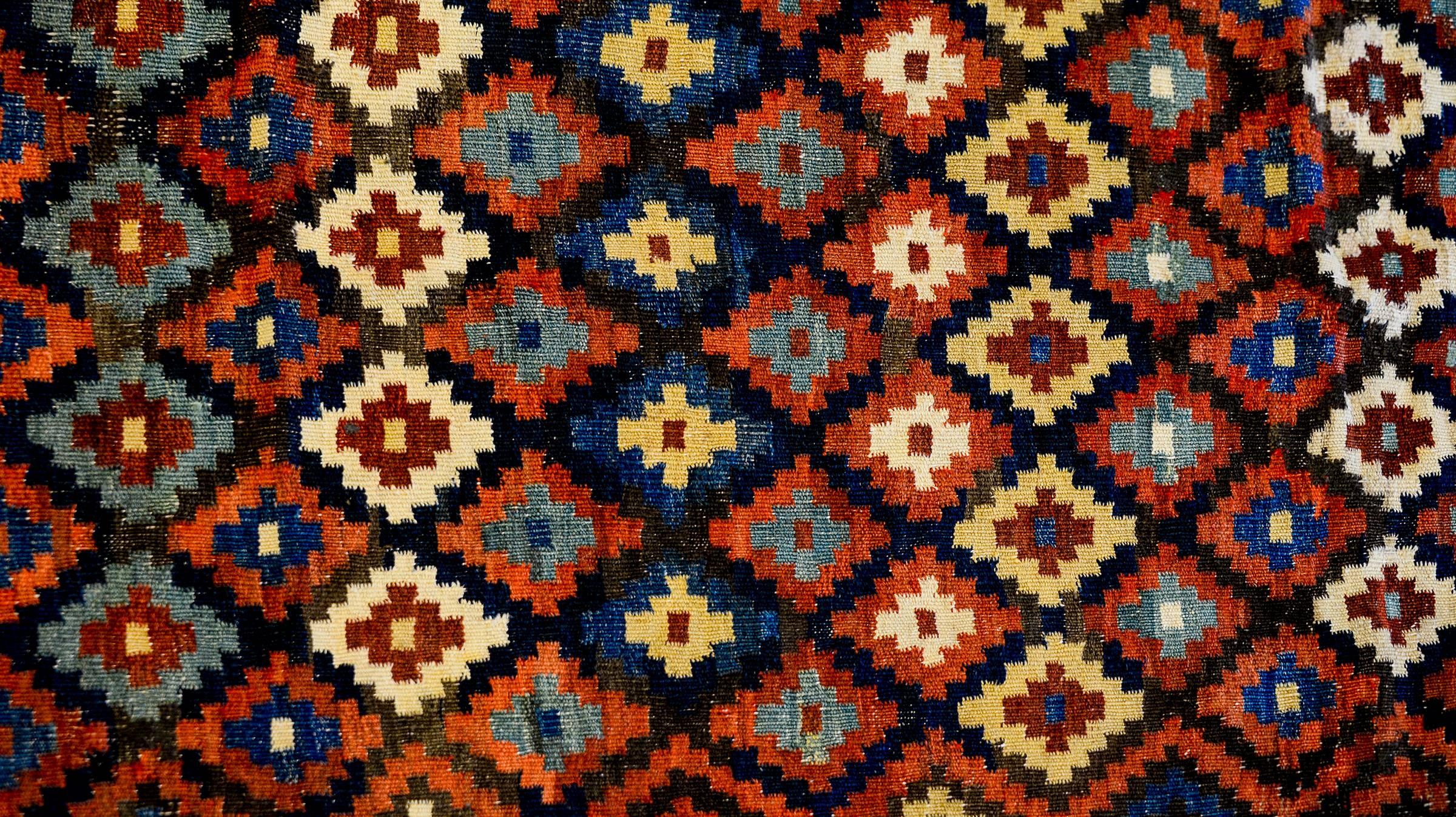 Persian Wonderful Early 20th Century Shahsavan Kilim Runner For Sale