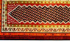 Wonderful Mid-20th Century Kurdish Kilim Runner