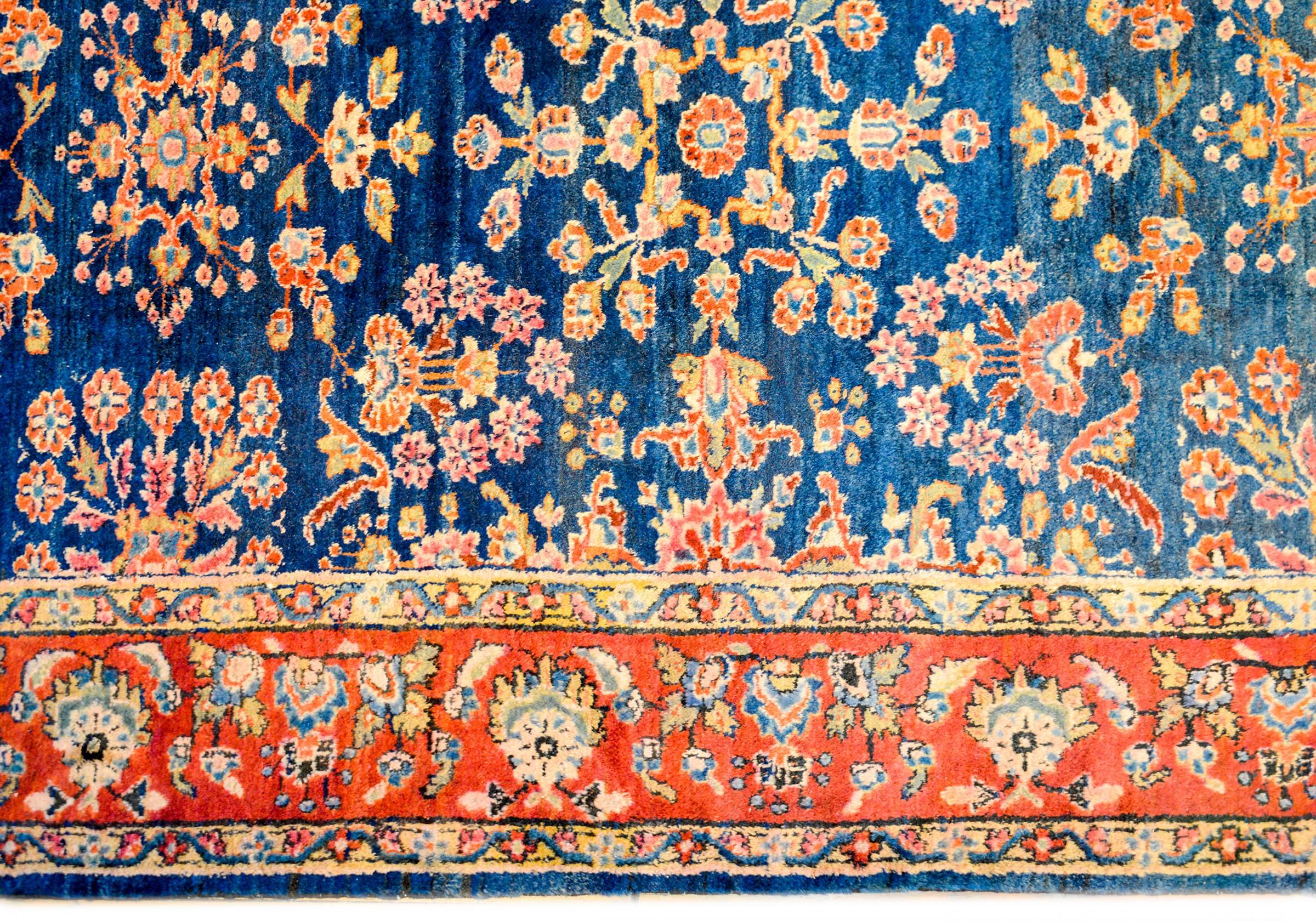 Vegetable Dyed Beautiful Early 20th Century Lilihan Rug For Sale