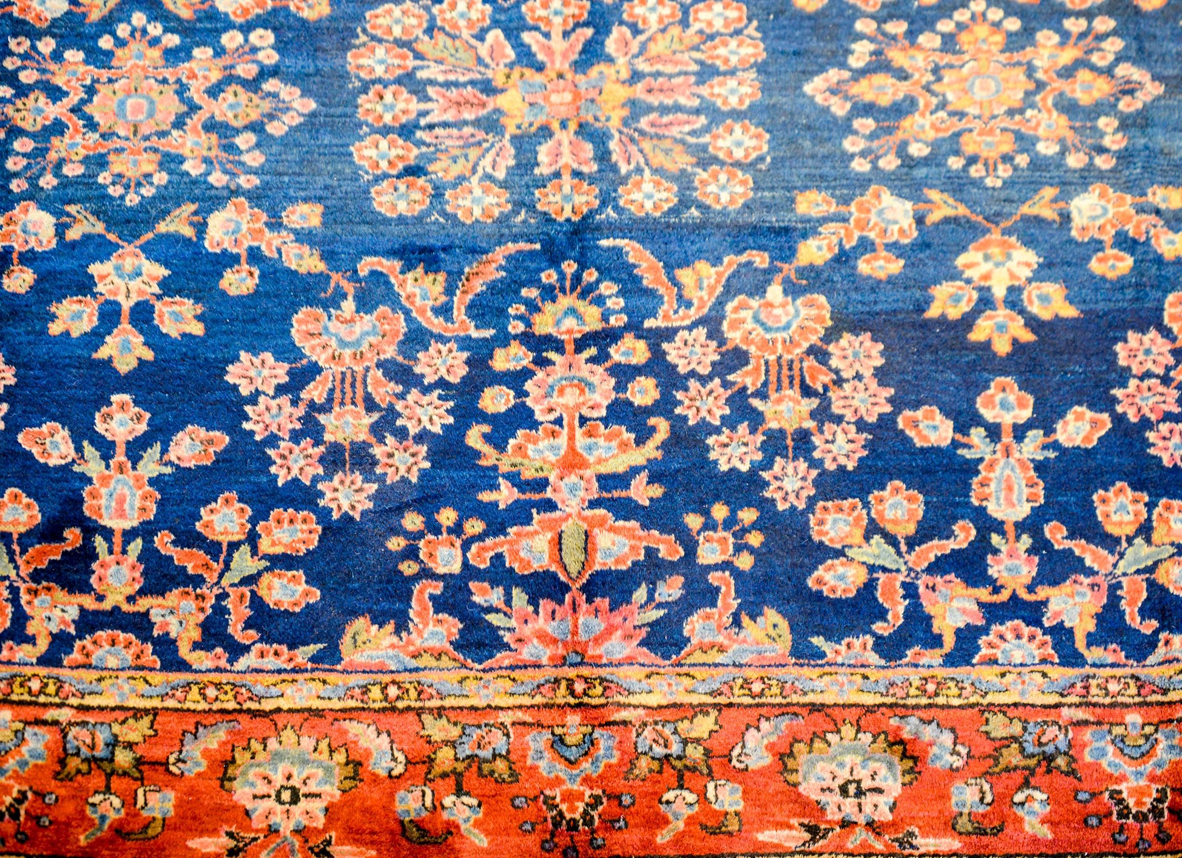 Persian Beautiful Early 20th Century Lilihan Rug For Sale